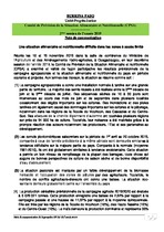 Note de communication du Comité de Prévision de la Situation Alimentaire et Nutritionnelle (CPSA)