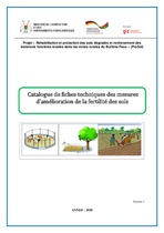 Catalogue de fiches techniques des mesures d’amélioration de la fertilité des sols