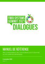 manuel de référence des Coordonnateurs des concertations pour le Sommet sur les systèmes alimentaires