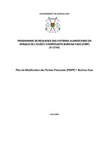 Programme de résilience des systèmes alimentaires en Afrique de l’Ouest/ Plan de Mobilisation des Parties Prenantes (PMPP)