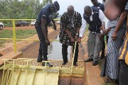 Plaine aménagée de Douna : Jacob Ouédraogo ouvre les vannes pour une nouvelle exploitation