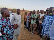 Plaine de Gorgo dans le Centre-Est : le ministre Moussa KABORE encourage les producteurs à protéger le barrage