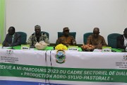 Cadre sectoriel de dialogue du secteur « Production agro-sylvo-pastorale »:  Les acteurs dressent le bilan à mi-parcours