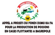 Appel à projets du fonds Dumu Ka Fa pour la production de poissons en cages flottantes à Bagrépôle